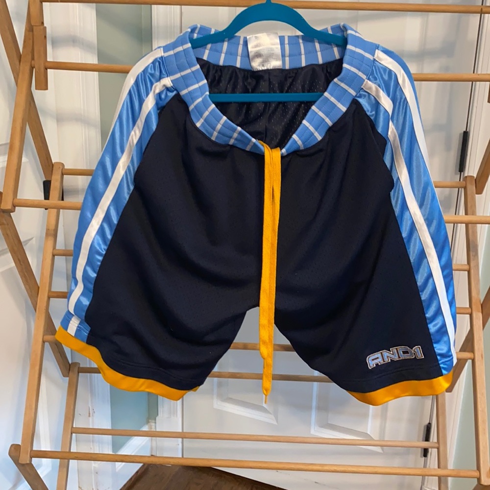 And1 Poly Basketball shorts Size Large